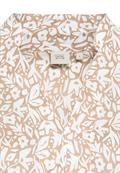 Stufenkleid mit Allover-Blumenprint biscuit milk white a