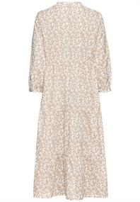 Stufenkleid mit Allover-Blumenprint biscuit milk white a