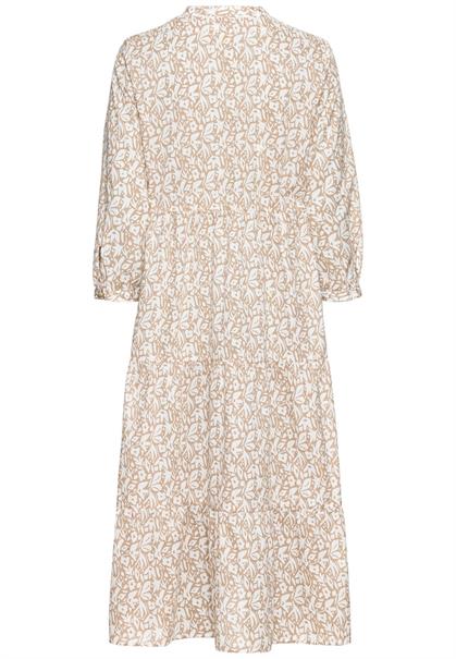 Stufenkleid mit Allover-Blumenprint biscuit milk white a