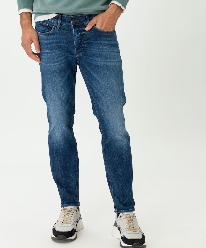 Brax Herren Jeans Style Chris dark blue used bequem online kaufen bei