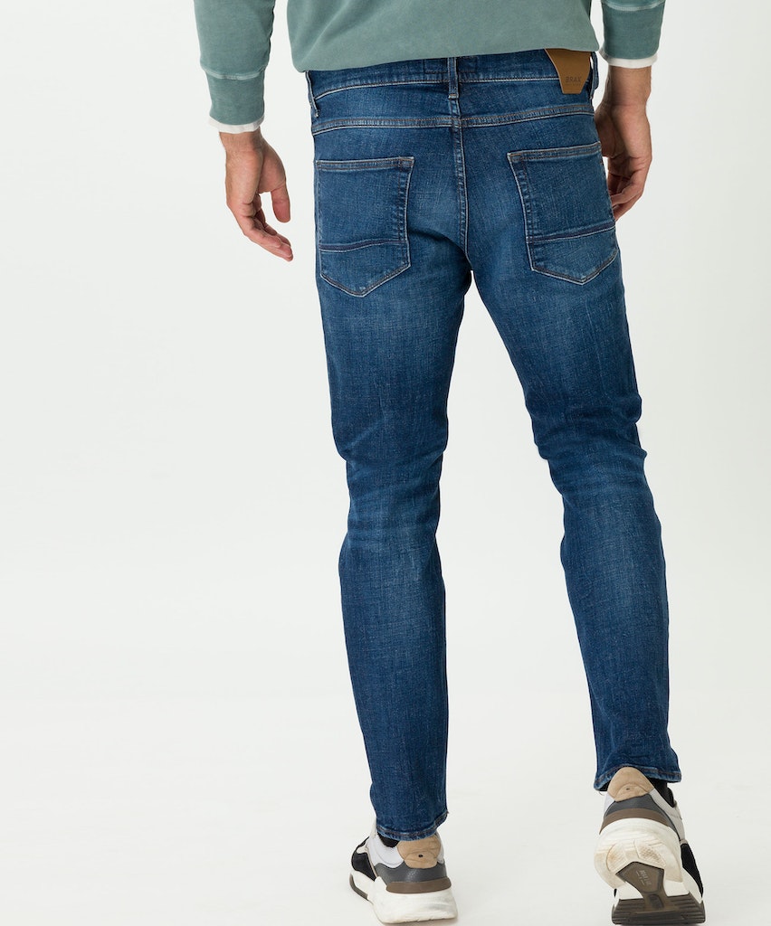 Jeans Herren bequem Style Chris kaufen dark Brax used online blue bei