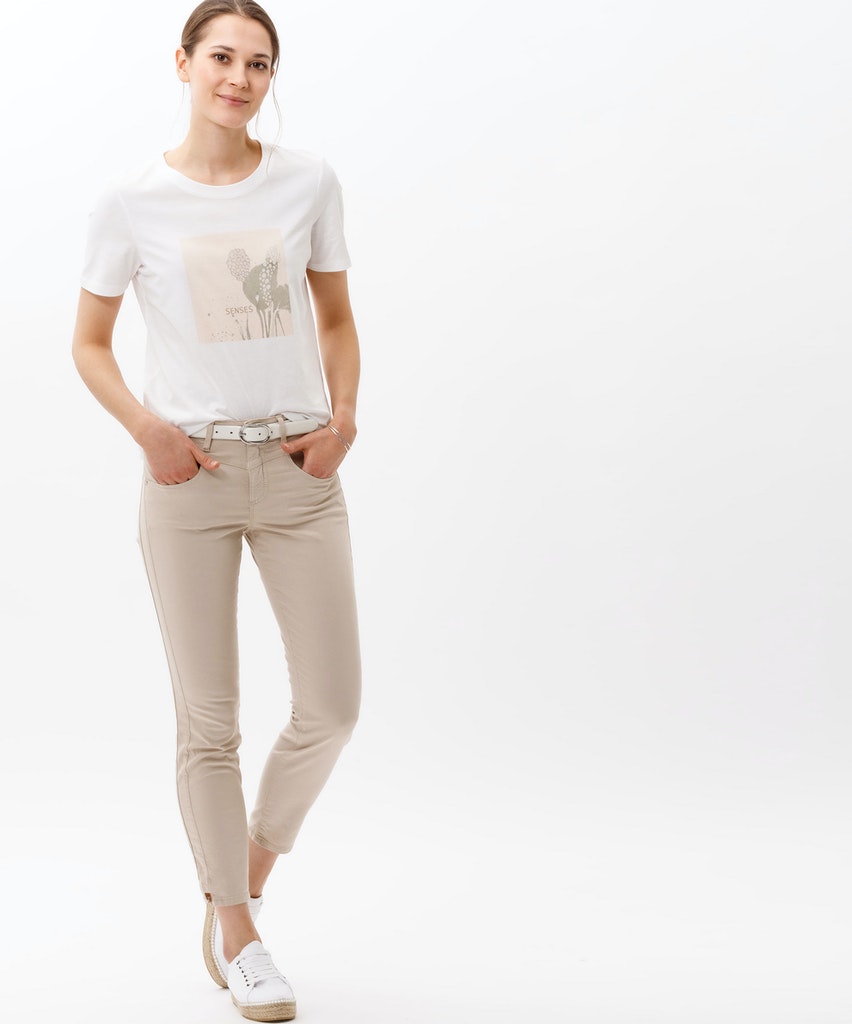 Brax Damen T-Shirt Style Cira offwhite bequem online kaufen bei