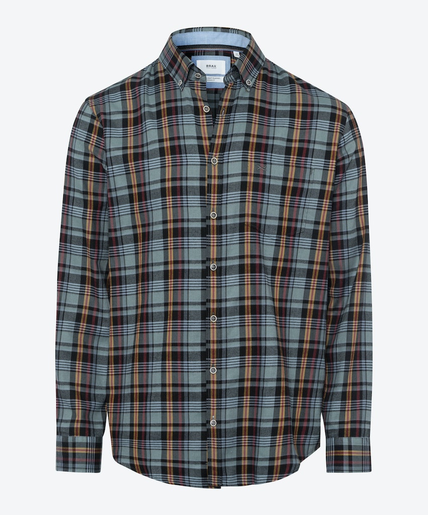 Brax Herren Hemd 49-3774-daniel C Pine - mode von