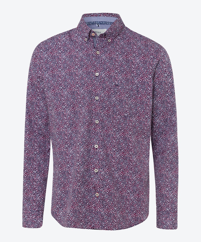 Brax Herren Hemd 44-3464 Red - größe