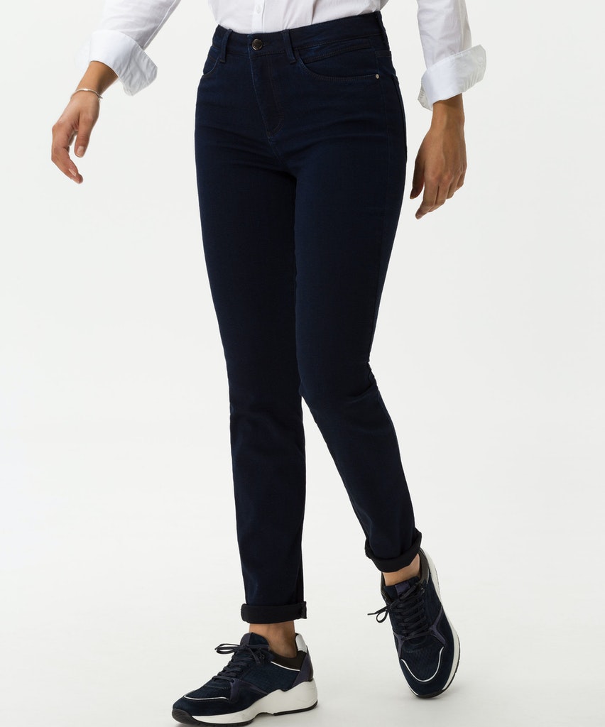bequem Jeans kaufen dark blue online bei clean Style Brax Shakira Damen