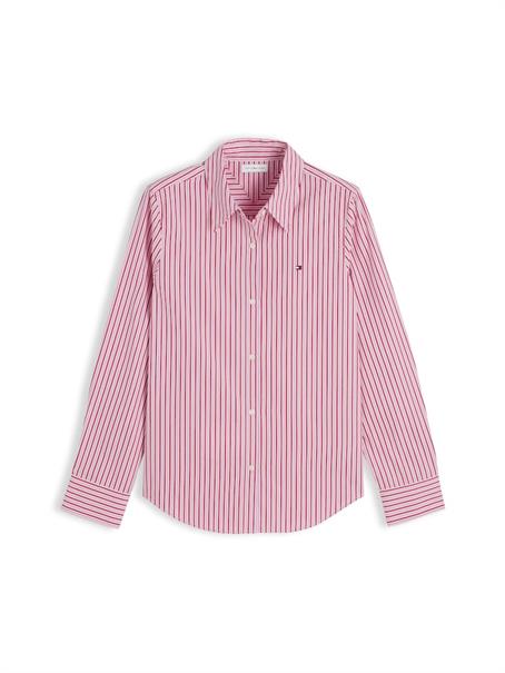SUMMER POPLIN REGULAR SHIRT pink multi stripe