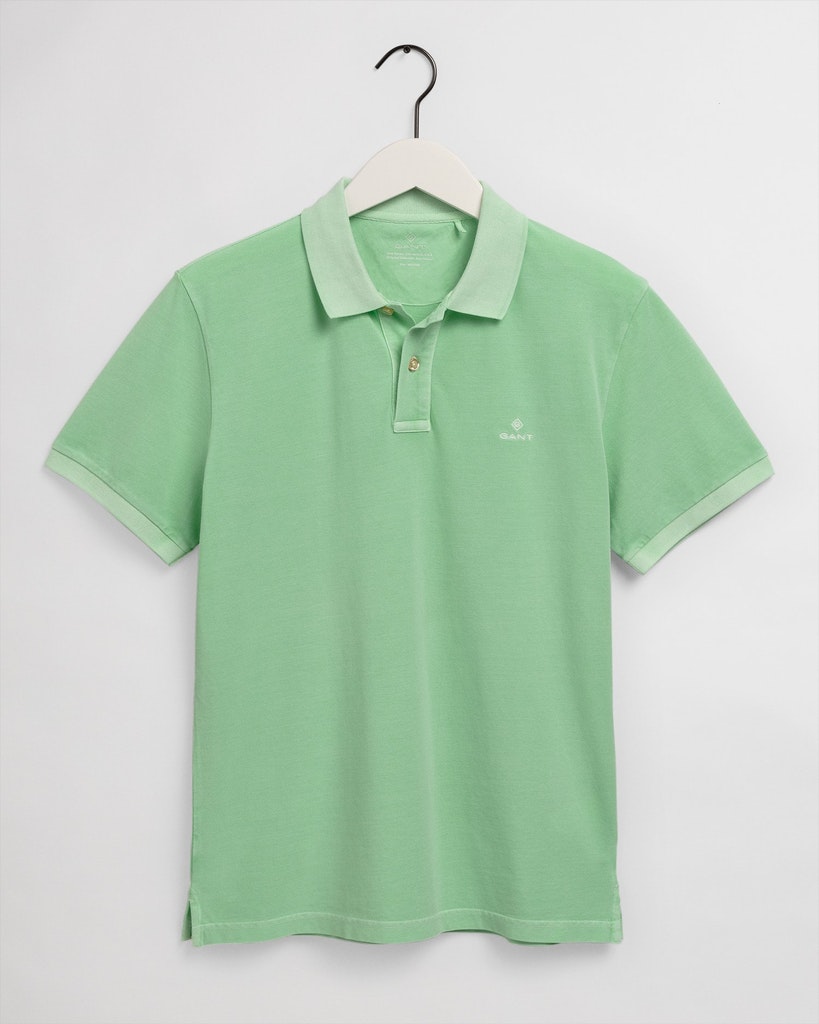 Gant Herren Shirt 2052028 Pastel Green - poloshirt