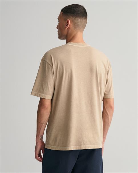 Sunfaded GANT USA T-Shirt concrete beige