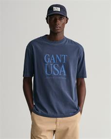 Sunfaded GANT USA T-Shirt evening blue