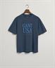 Sunfaded GANT USA T-Shirt evening blue