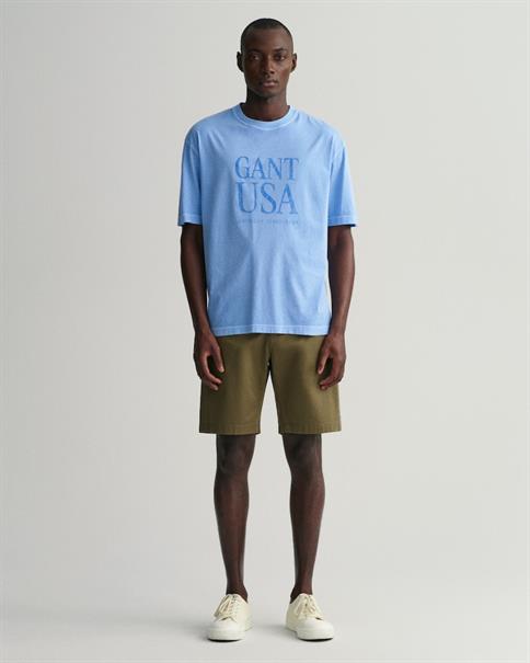 Sunfaded GANT USA T-Shirt gentle blue