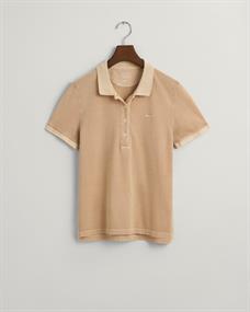 Sunfaded Piqué Poloshirt dry sand