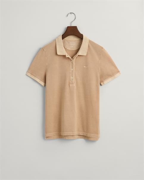 Sunfaded Piqué Poloshirt dry sand