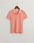 Sunfaded Piqué Poloshirt peachy pink