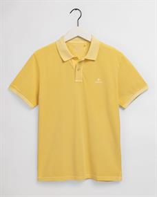 Sunfaded Piqué Rugger Poloshirt brimestone yellow