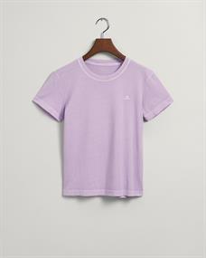 Sunfaded Rundhals-T-Shirt soothing lilac