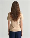 Sunfaded V-Neck T-Shirt dry sand