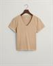 Sunfaded V-Neck T-Shirt dry sand