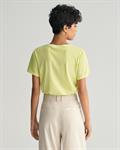 Sunfaded V-Neck T-Shirt pastel lime