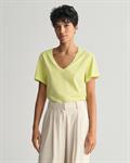 Sunfaded V-Neck T-Shirt pastel lime