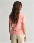 Sunfaded V-Neck T-Shirt peachy pink