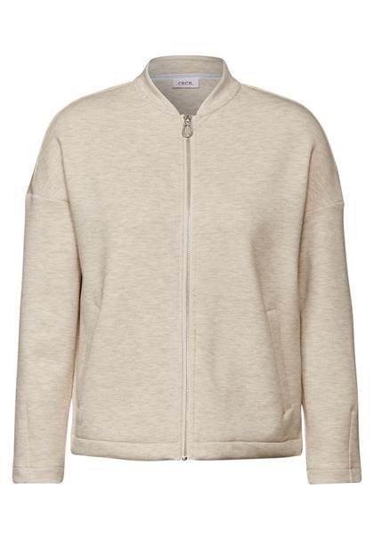 Sweat Blouson desert beige melange