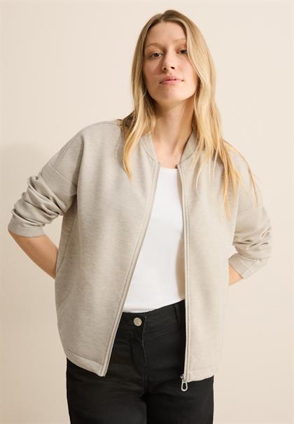 Sweat Blouson desert beige melange