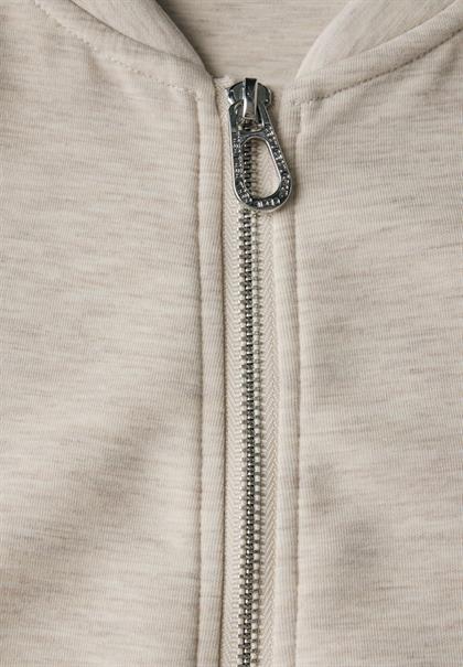 Sweat Blouson desert beige melange