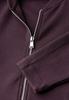Sweat Blouson mit Tunnelzug mulberry red