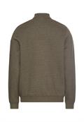Sweat-Bomberjacke mit Ärmeltasche dark olive green