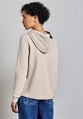 Sweat Hoodie smooth sand beige