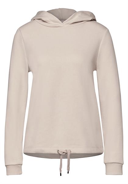 Sweat Hoodie smooth sand beige