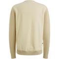 sweat knit combination bone white