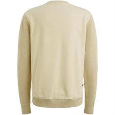 sweat knit combination bone white