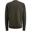 sweat knit combination dark grey