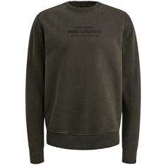 sweat knit combination dark grey