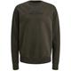 sweat knit combination dark grey