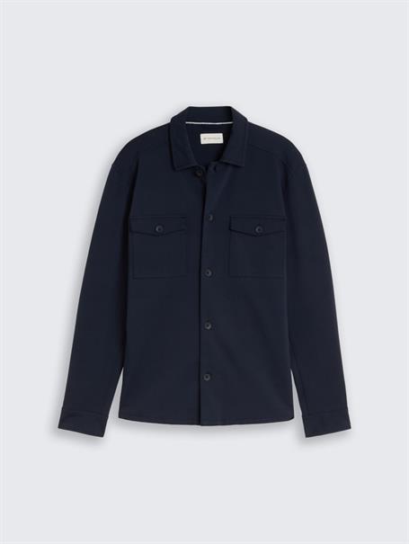 Sweat-Overshirt mit Taschen sky captain blue