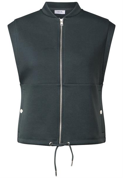 Sweat Weste slate khaki