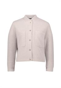 Sweatblazer creamcamel