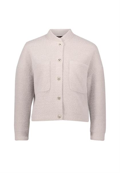 Sweatblazer creamcamel