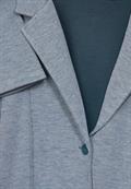 Sweatblazer in Piqué deep lake green