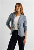 Sweatblazer in Piqué deep lake green
