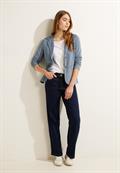 Sweatblazer in Piqué deep lake green
