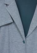 Sweatblazer in Piqué deep lake green