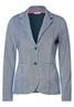 Sweatblazer in Piqué deep lake green