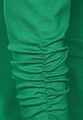 Sweatblazer mit Raffung easy green