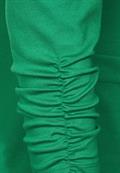 Sweatblazer mit Raffung easy green