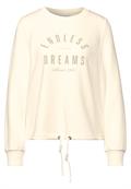 Sweater mit Artwork lucid white