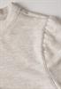 Sweater mit Raffungen cloud cream mel.